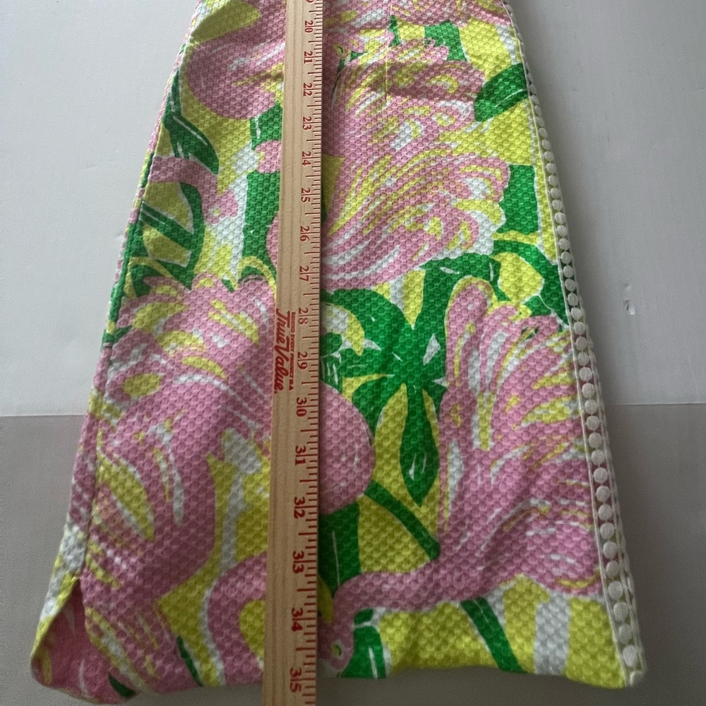Lilly Pulitzer for Target Shift ‘Fan Dance’ Pink/Green Topical Summer Dress NWT - Picture 16 of 16